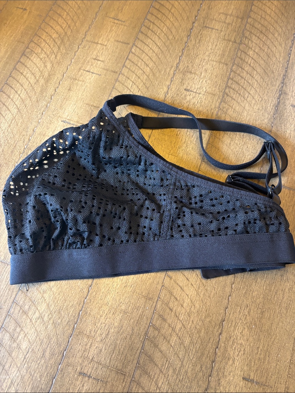 Negative Underwear Black Eyelet Lace Bralette